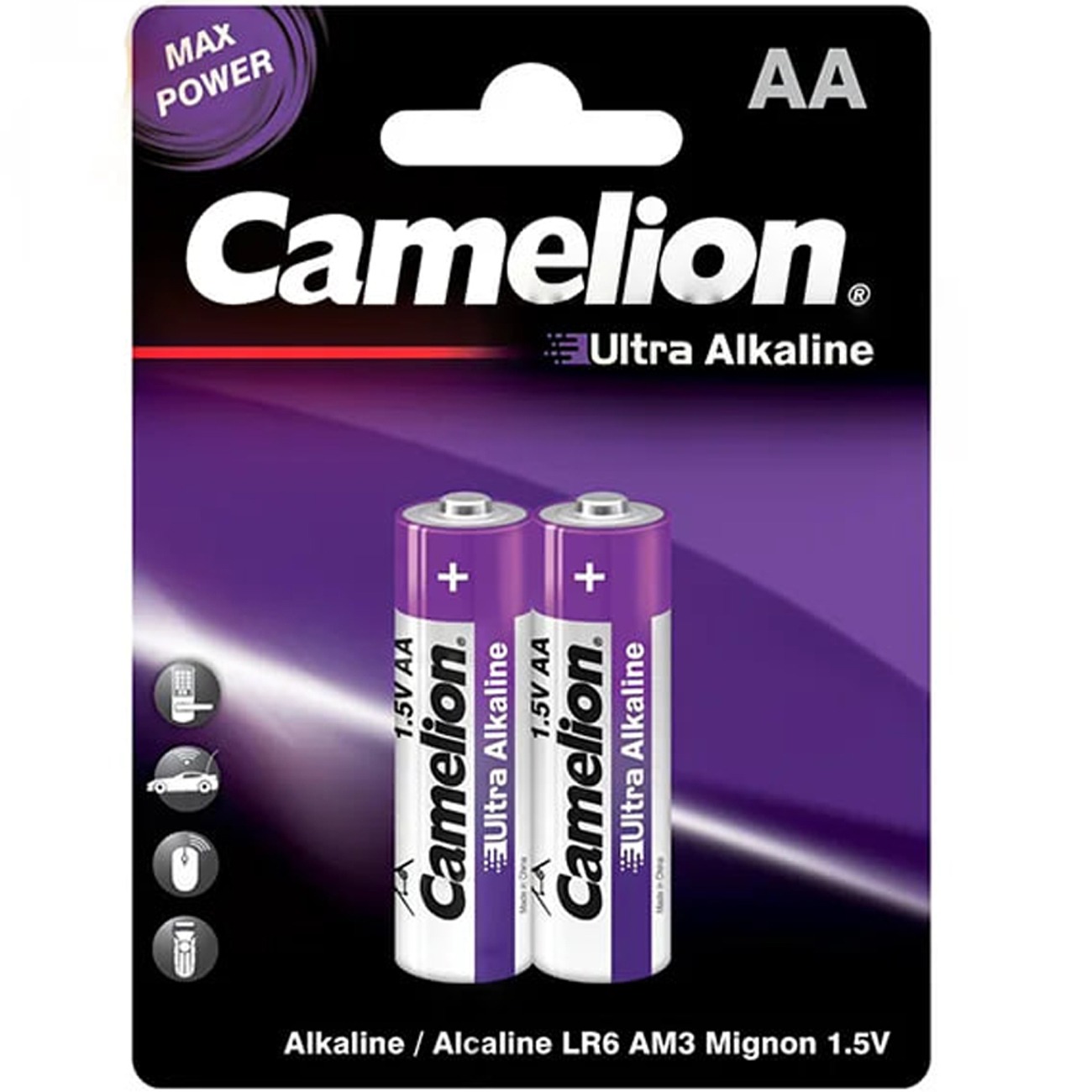 XP-BA-00002A باتری قلمی اولترا آلکالاین Camelion سایز AA - تصویر 1