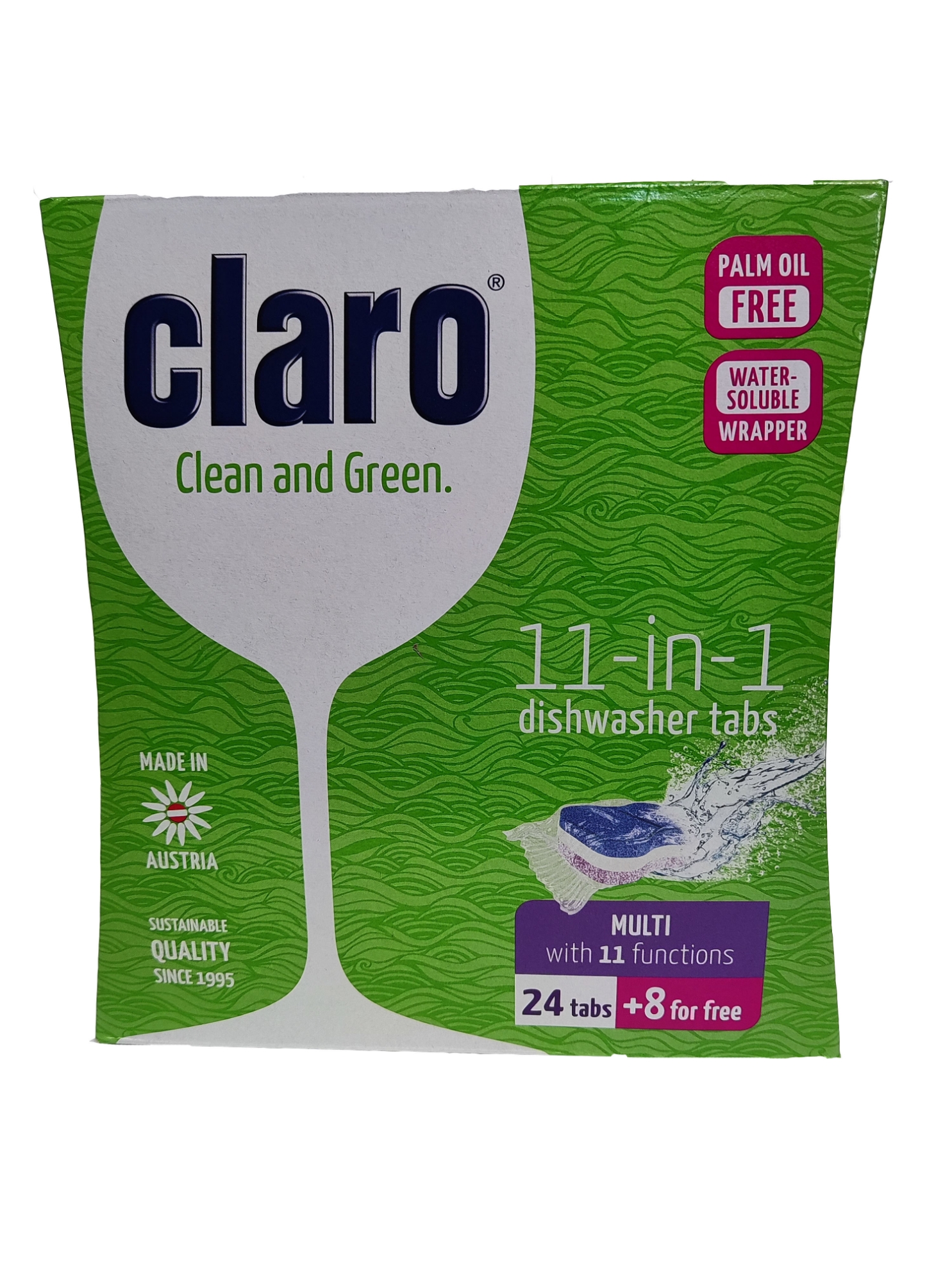 XP-DD-000032 قرص ماشین ظرفشویی کلارو 32 عددی Claro 11-in-1 - تصویر 1