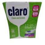 قرص ماشین ظرفشویی کلارو 60 عددی Claro 11-in-1