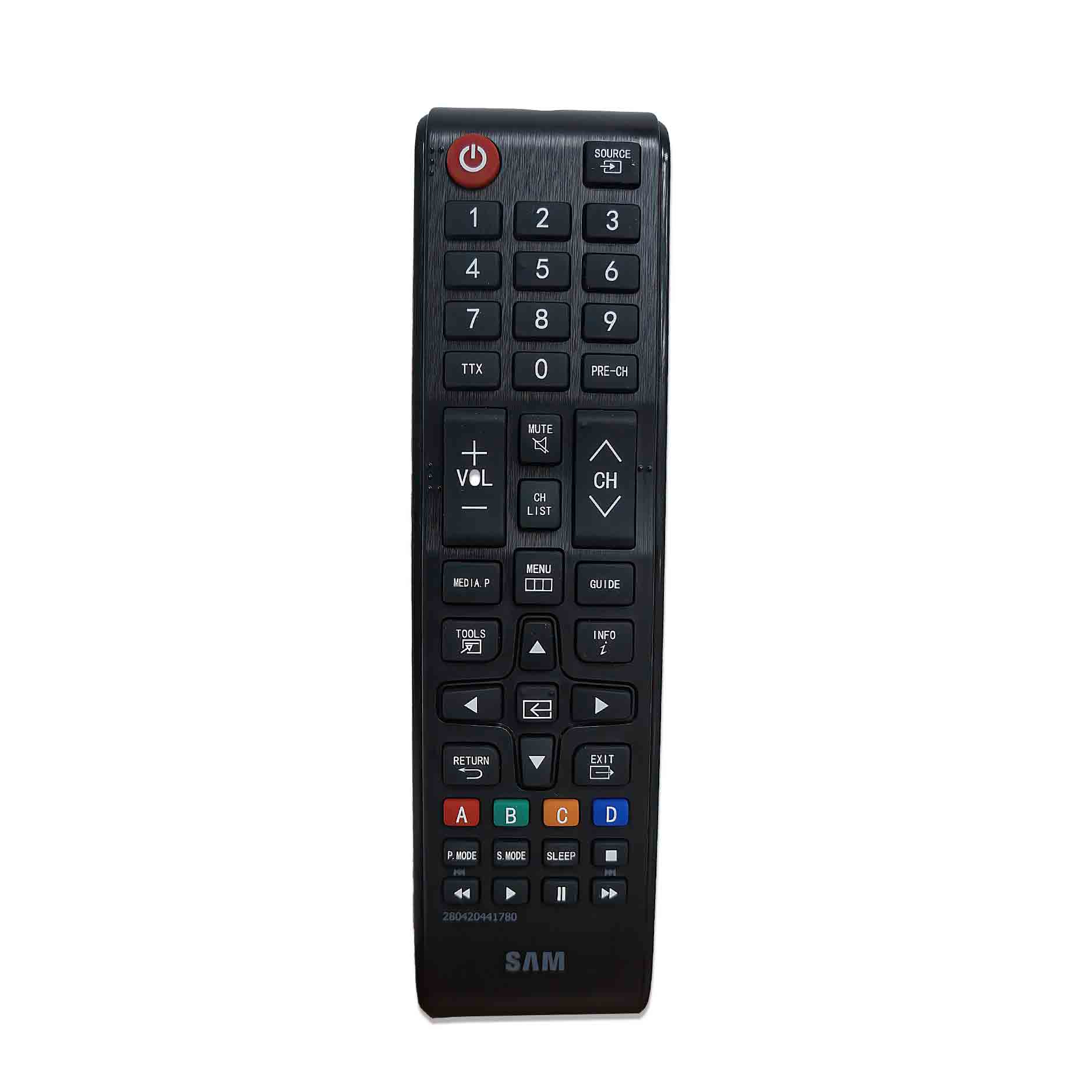 sn59-41781a ریموت کنترل تلویزیون سام ( ساده فاقد دکمه Home) - تصویر 1